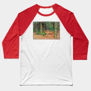 Christmas Tree Forest Baseball T-Shirt